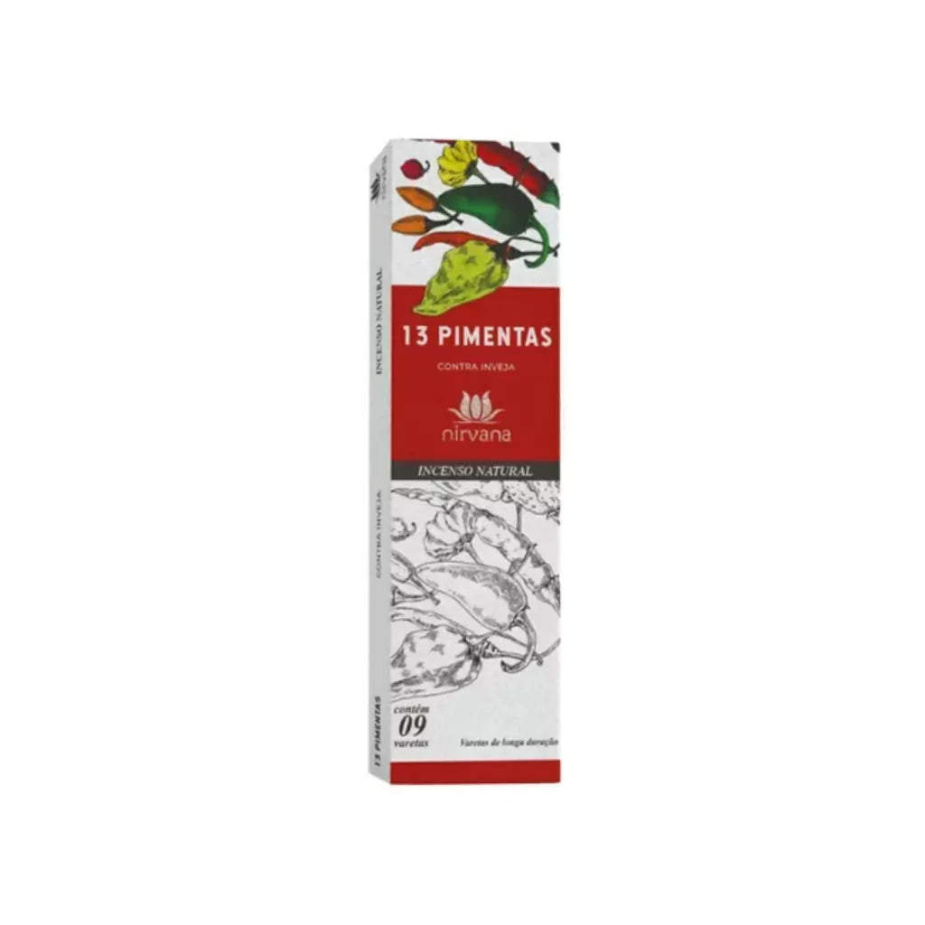 Incenso Nirvana Tradicional Natural Vários Aromas