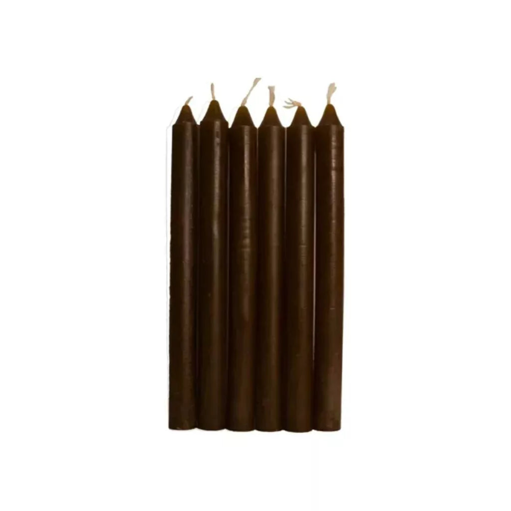 Kit Com 50 Velas Palito Parafina Pura Várias Cores - 18cm