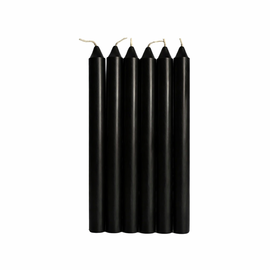 Kit Com 50 Velas Palito Parafina Pura Várias Cores - 18cm