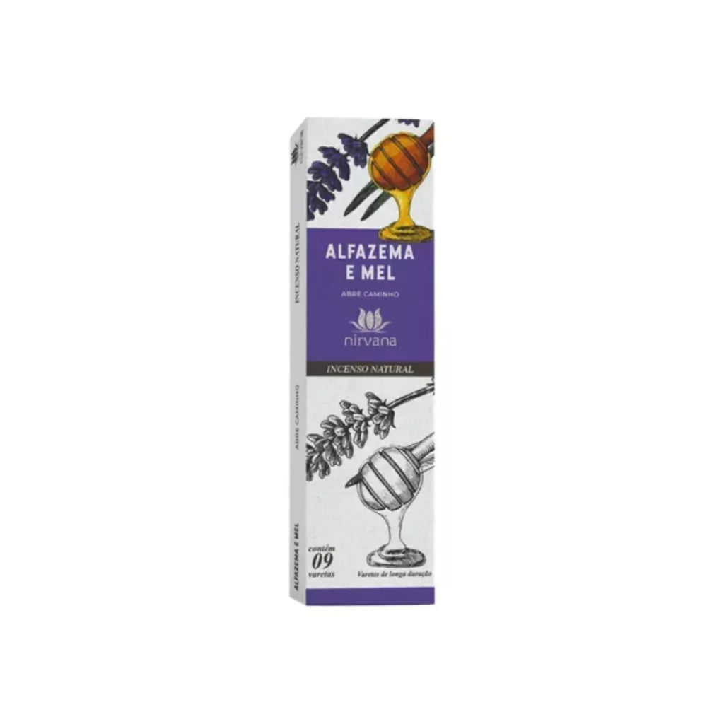 Incenso Nirvana Tradicional Natural Vários Aromas